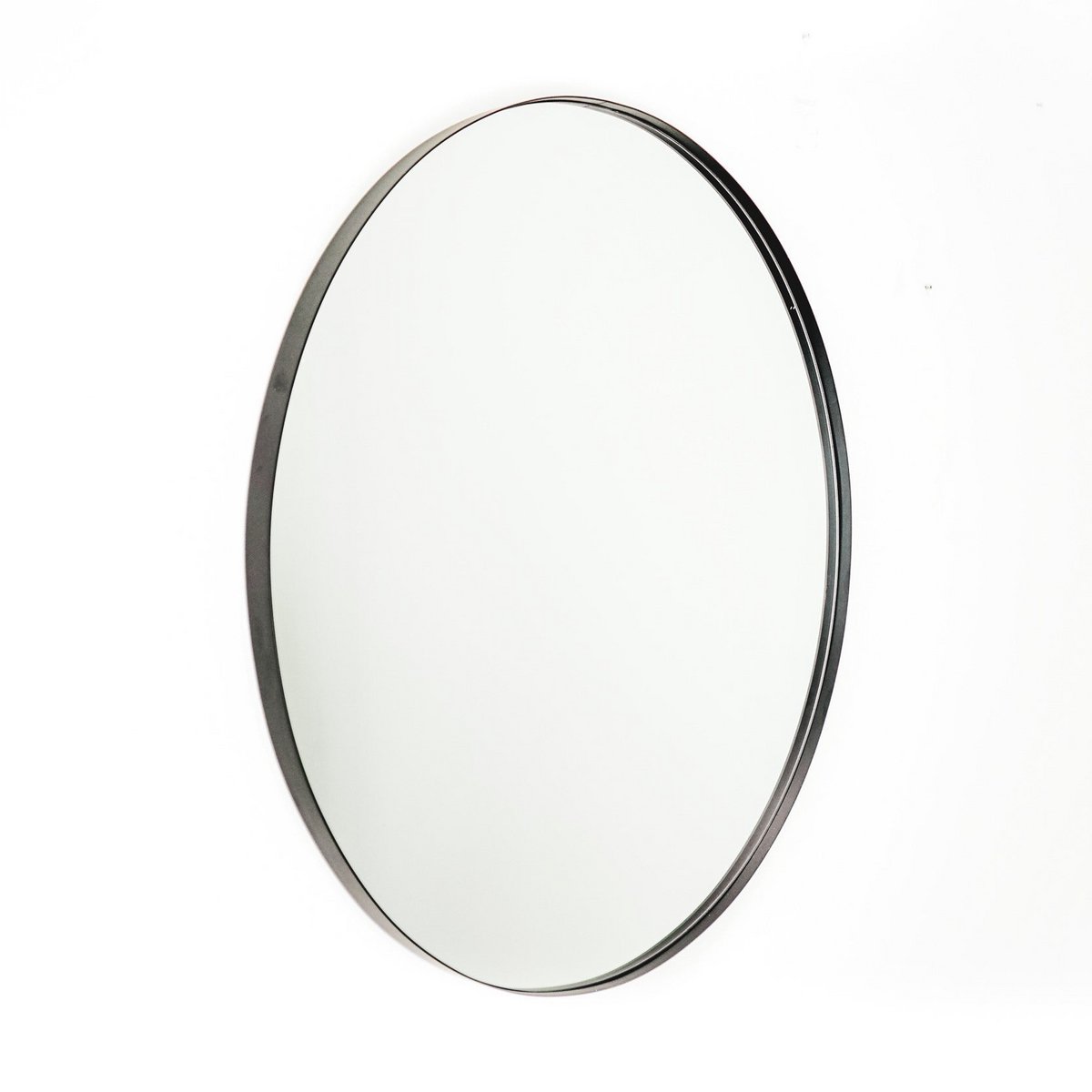Miroir Rond Noir HV - Ø50cm